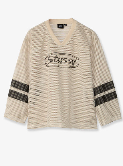 Stussy Perforated Nylon T-Shirt Tan