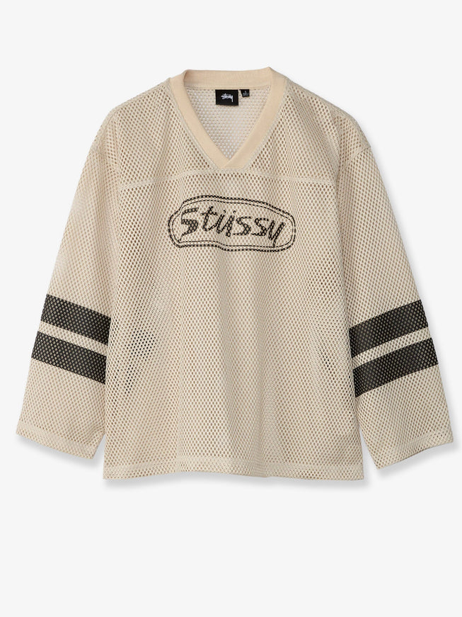 Stussy Perforated Nylon T-Shirt Tan