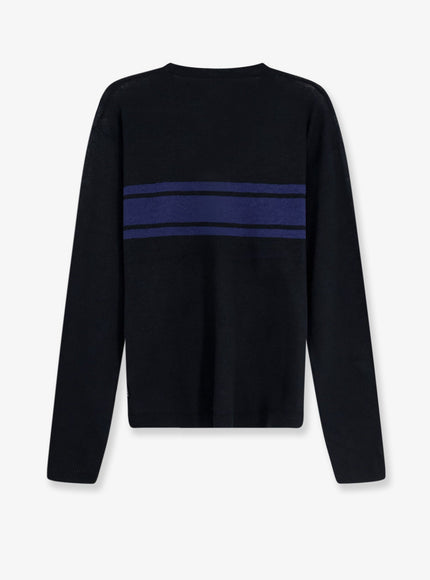 Stussy Striped Cotton And Linen Sweater