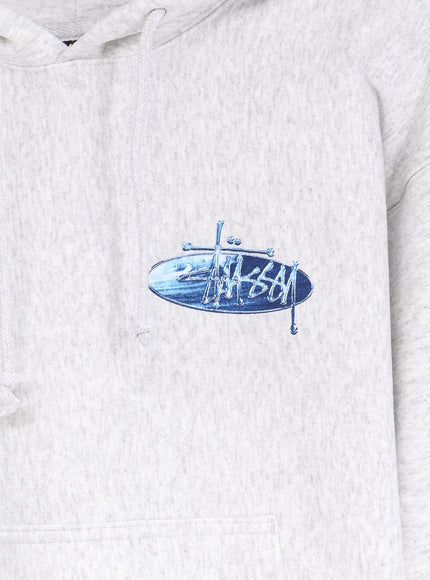 Stussy Wave Oval Hooded Sweatshirt