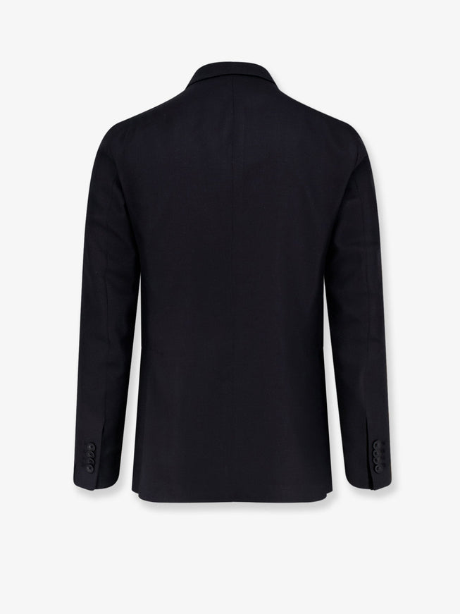 Tagliatore Virgin Wool, Silk And Linen Blazer