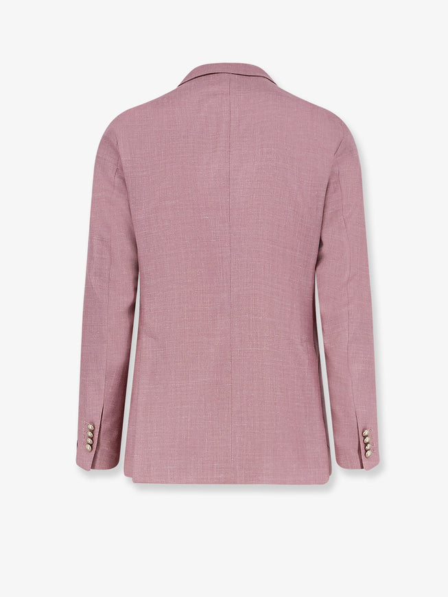 Tagliatore Virgin Wool, Silk And Linen Blazer
