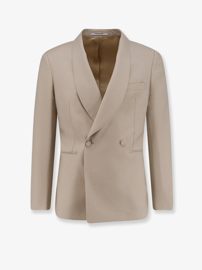 Tagliatore Merrill Virgin Wool Tuxedo Blazer Avano
