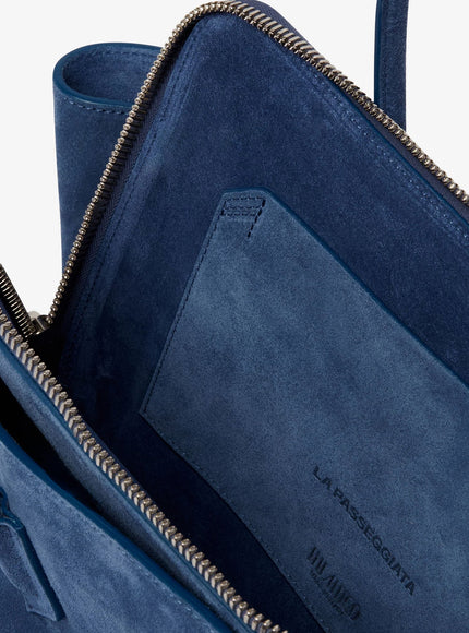 The Attico La Passeggiata Leather Shoulder Bag