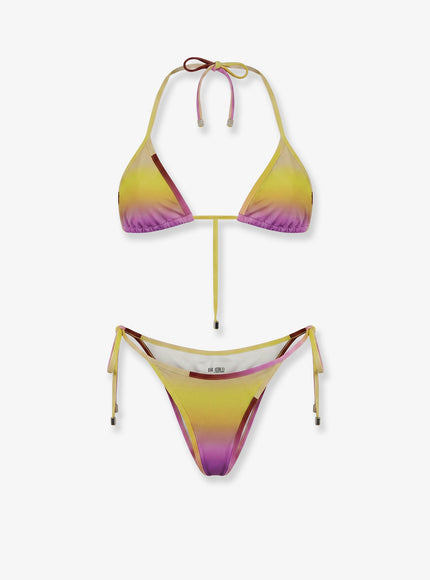 The Attico The Attico Primo Bagno Lycra Bikini Multicolor