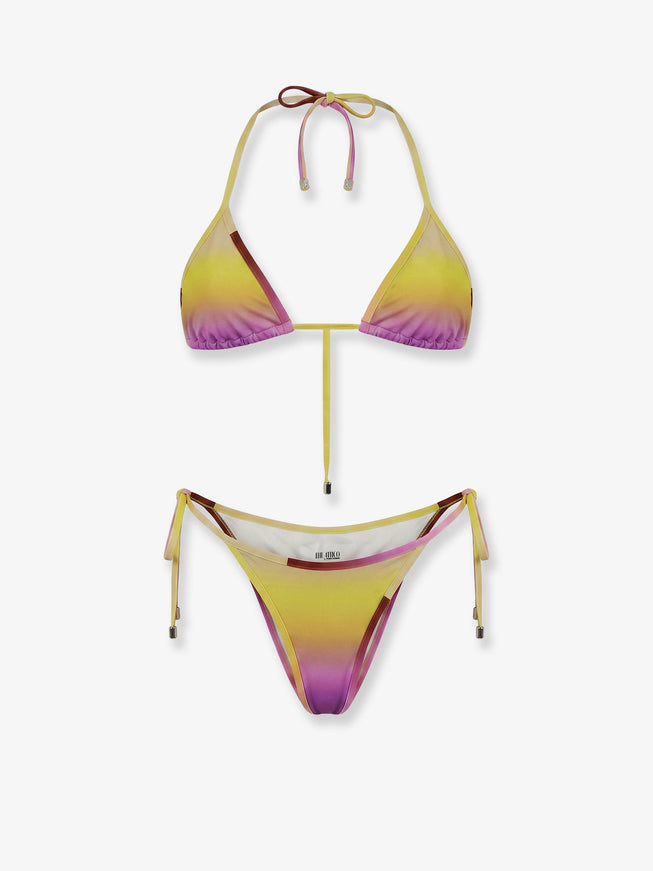 The Attico The Attico Primo Bagno Lycra Bikini Multicolor