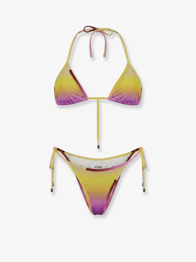 The Attico The Attico Primo Bagno Lycra Bikini Multicolor