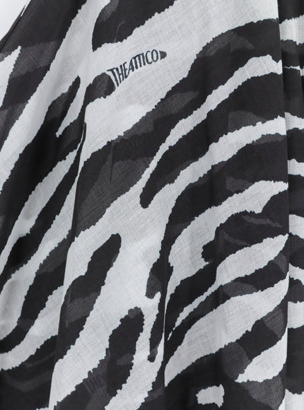 The Attico Kaftan Cotton Dress