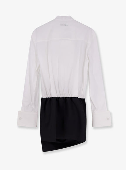 The Attico Black/White Mini Dress