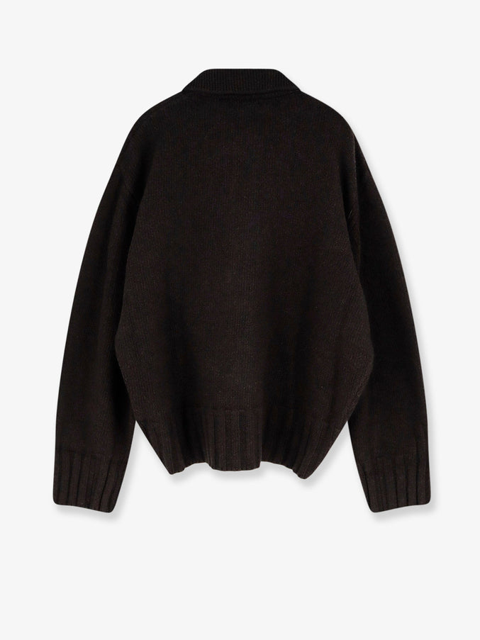 The Attico Virgin Wool And Cashmere Blend Cardigan