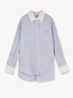 38 / Light Blue White