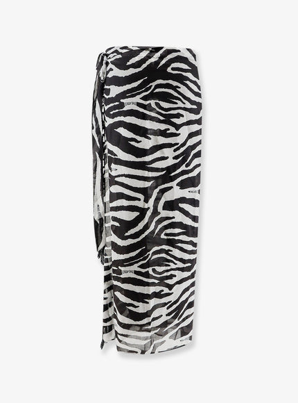 The Attico Pareo Cotton Skirt