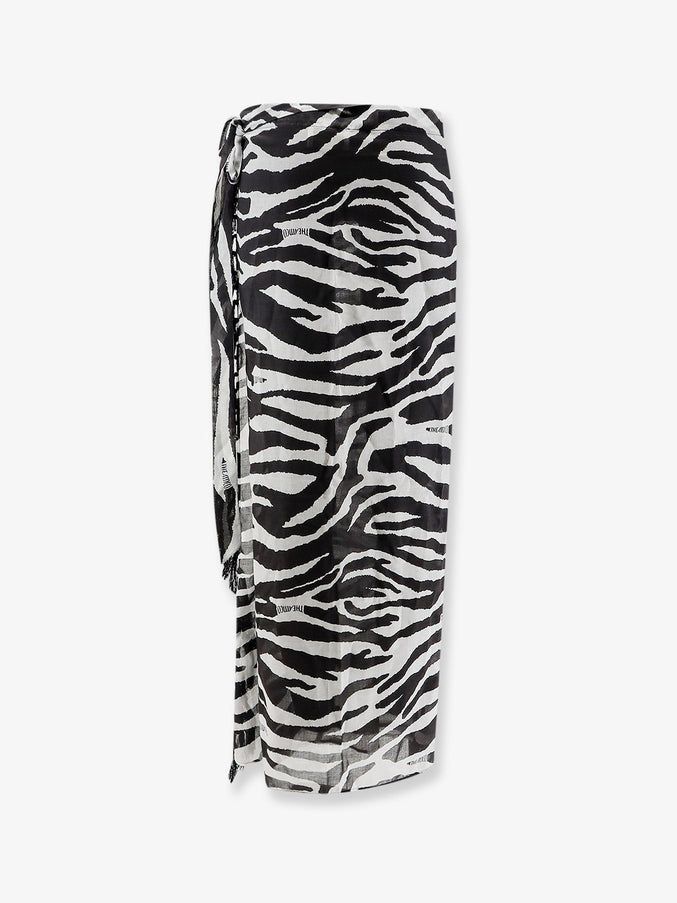 The Attico Pareo Cotton Skirt