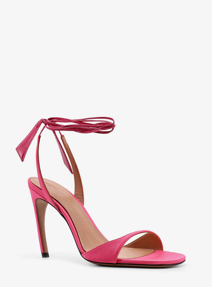 The Attico Ora Satin Sandals