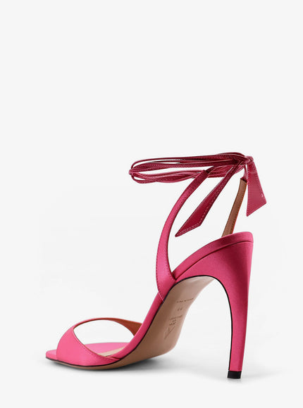 The Attico Ora Satin Sandals