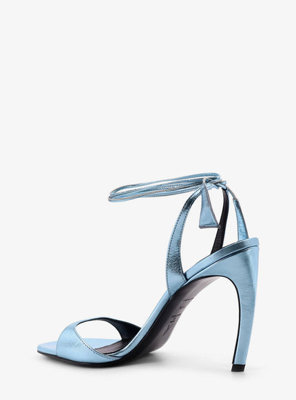 The Attico Ora Satin Sandals