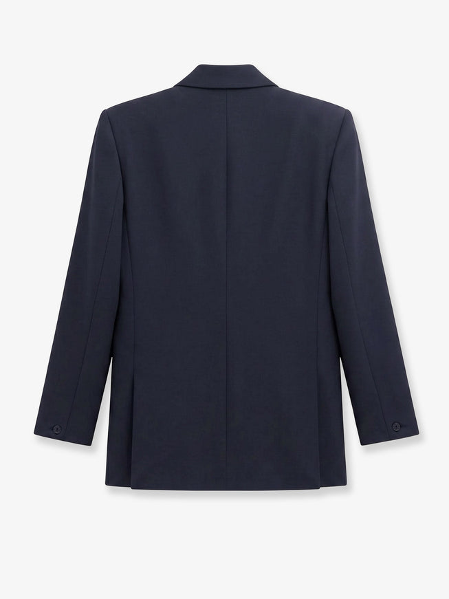 The Frankie Shop Monterey Structured Wool Blend Blazer