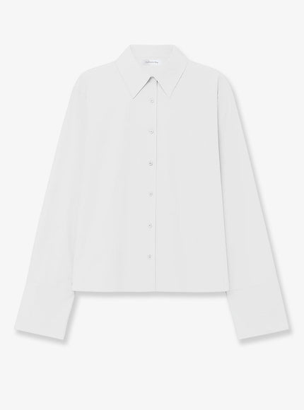 The Frankie Shop Tila Organic Cotton Shirt White