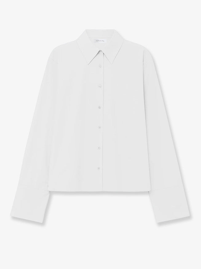 The Frankie Shop Tila Organic Cotton Shirt White