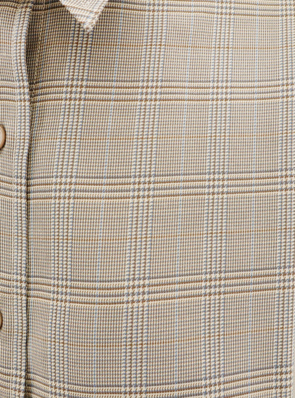 The Frankie Shop Arlen Shirt In Virgin Wool Blend
