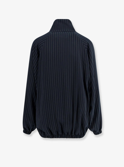 The Frankie Shop Baxter Pinstripe Recycled Material Jacket