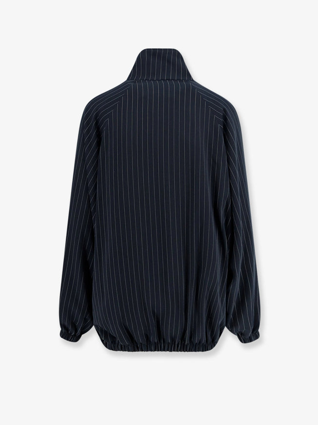 The Frankie Shop Baxter Pinstripe Recycled Material Jacket