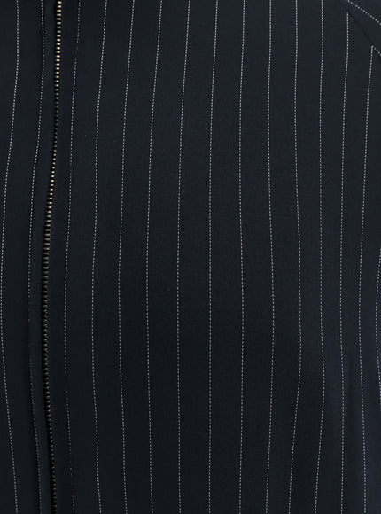 The Frankie Shop Baxter Pinstripe Recycled Material Jacket