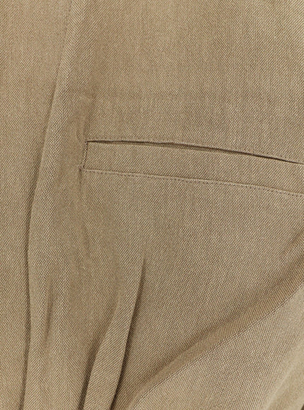 The Frankie Shop Marvin Viscose And Linen Jumpsuit