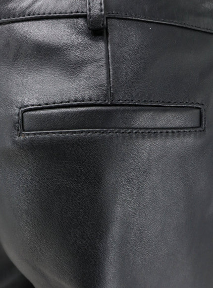 The Frankie Shop Lior Capri Leather Trousers
