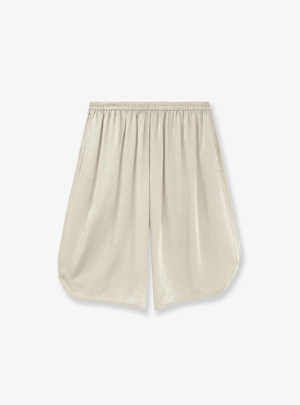 The Frankie Shop Nelis Satin Bermuda Shorts