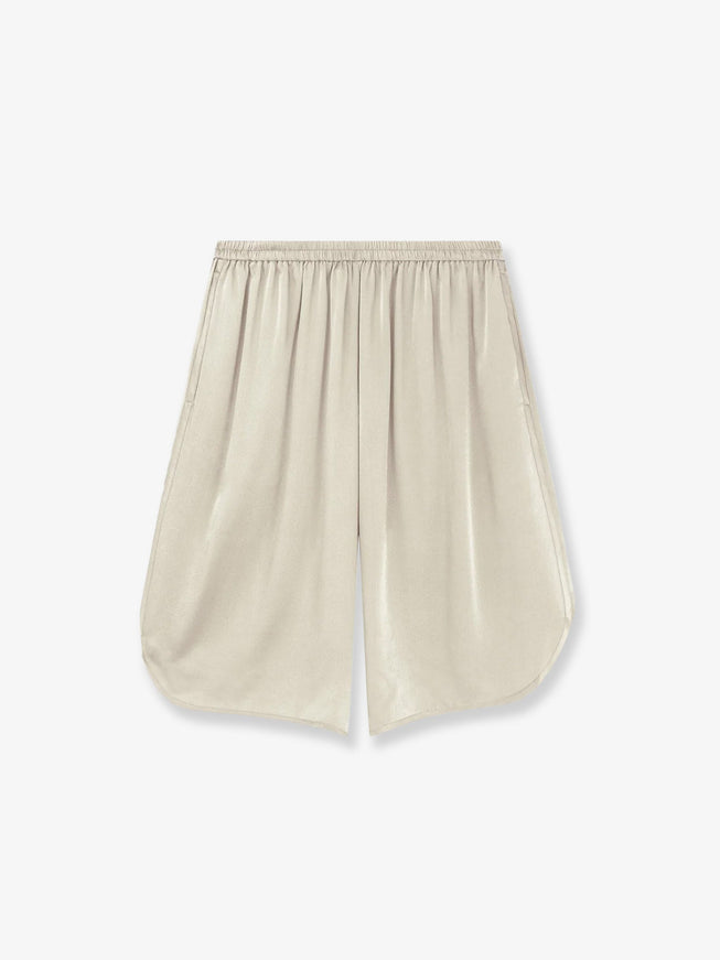 The Frankie Shop Nelis Satin Bermuda Shorts