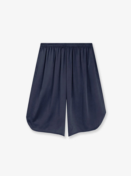The Frankie Shop Nelis Satin Bermuda Shorts