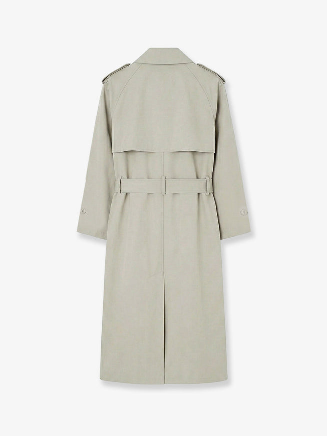 The Frankie Shop Riva Cotton Blend Trench Coat
