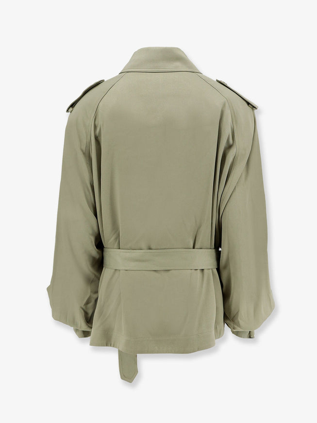 The Frankie Shop Elva Fluid Viscose Trench