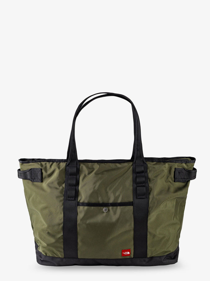 The North Face Nylon Shoulder Bag With Logo Label On The Bottom Uni New Taupe Green