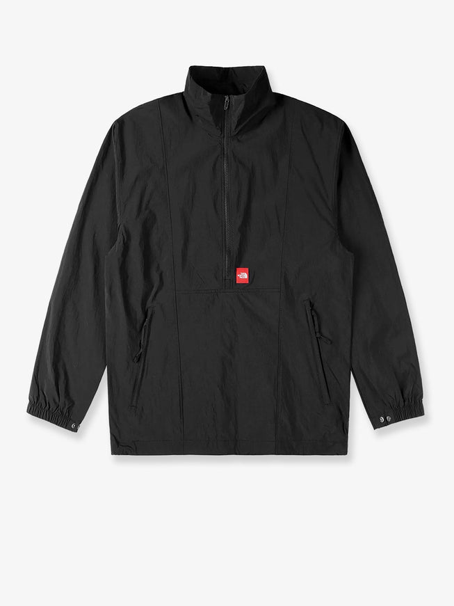 The North Face Nylon Jacket With Logo Patch Black