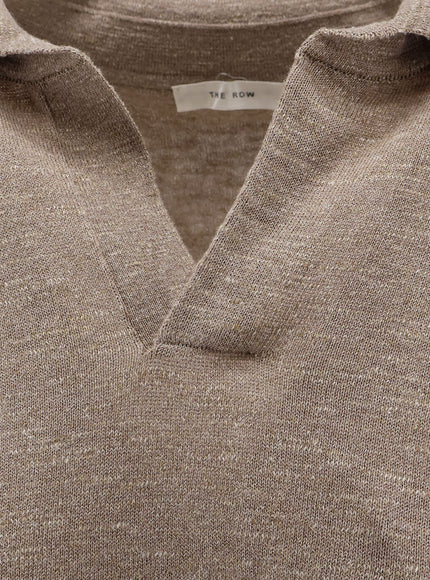 The Row Niosa Cotton And Linen Polo