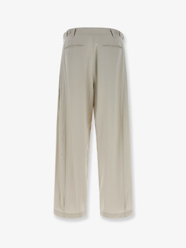 The Row Iven Silk And Nylon Trousers