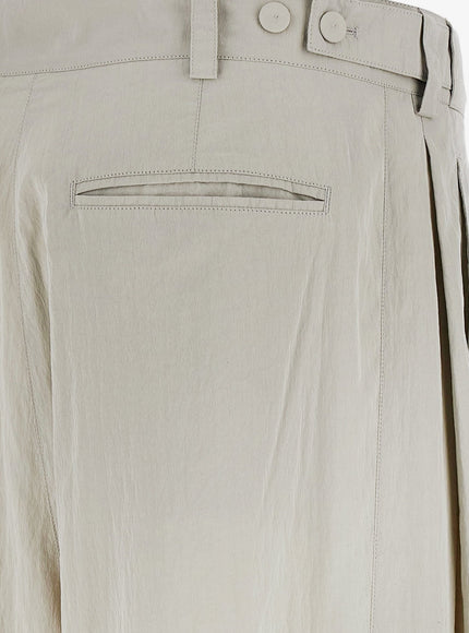 The Row Iven Silk And Nylon Trousers