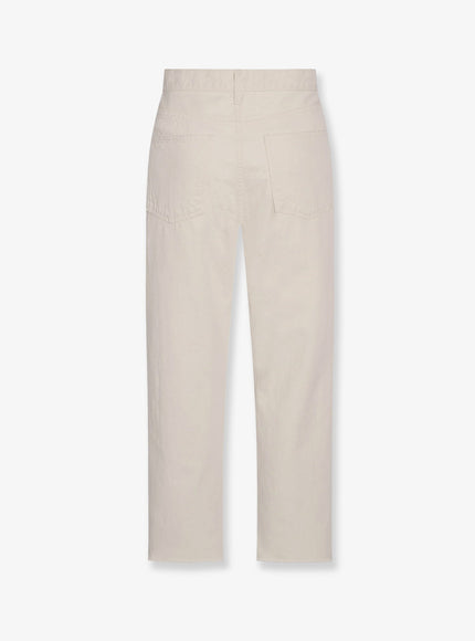 The Row Fortino Organic Cotton Trousers
