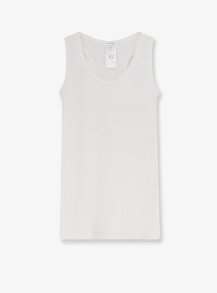 The Row Cendrea Cotton Top Ivory