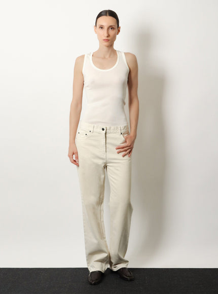 The Row Cendrea Cotton Top