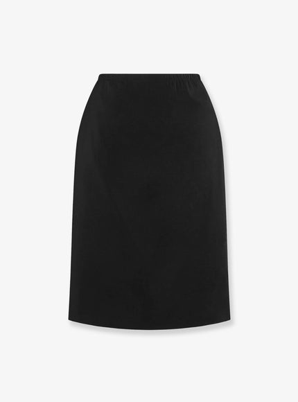 The Row Ivera Stretch Silk Black