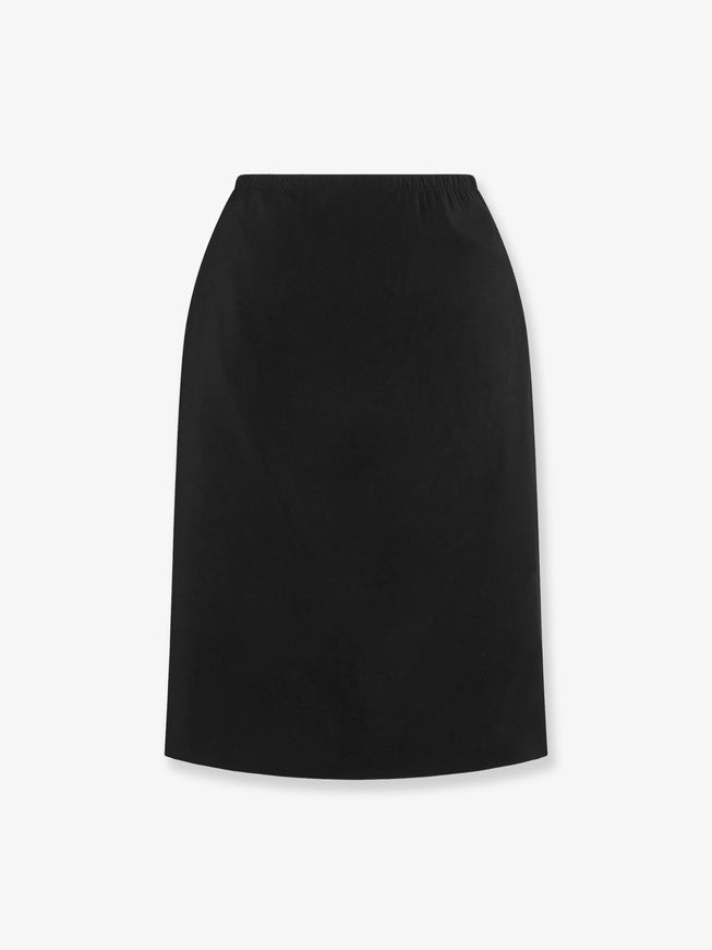 The Row Ivera Stretch Silk Black