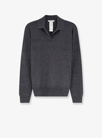 The Row Oashi Cashmere Top Sweater Anthracite