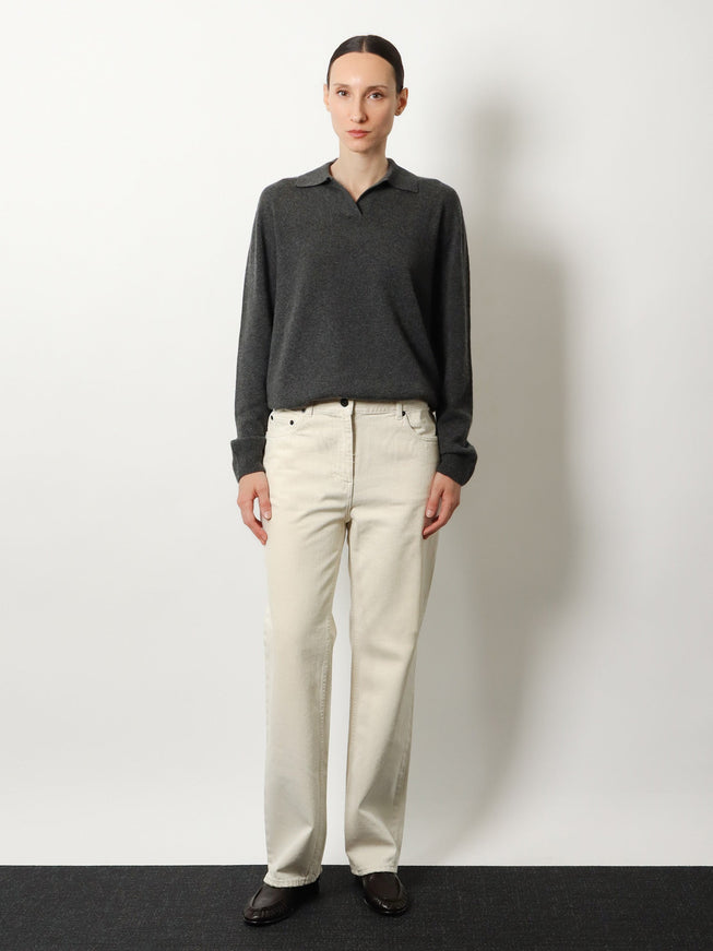 The Row Oashi Cashmere Top Sweater
