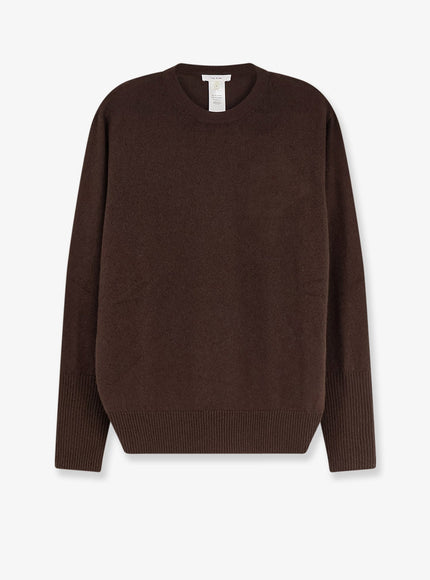 The Row Odelle Top Cashmere Sweater Chestnutbrown