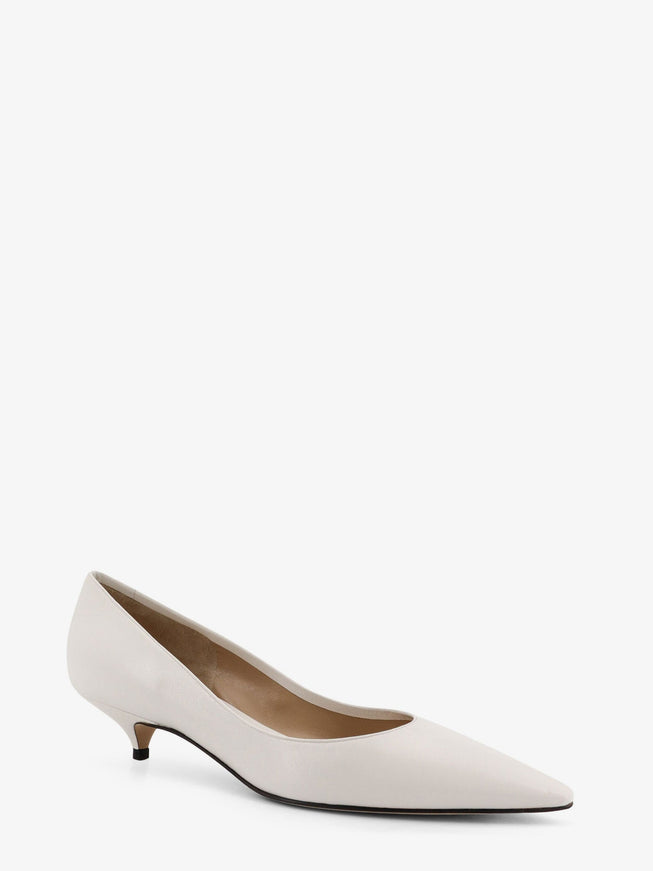 The Row Liisa Kitten Two Leather Ballerinas