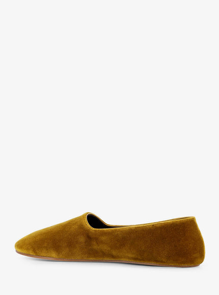 The Row Ponti Velvet Loafers