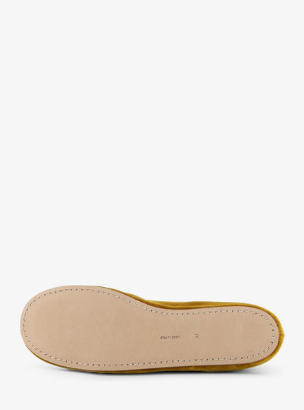 The Row Ponti Velvet Loafers